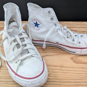 White Chuck Taylors